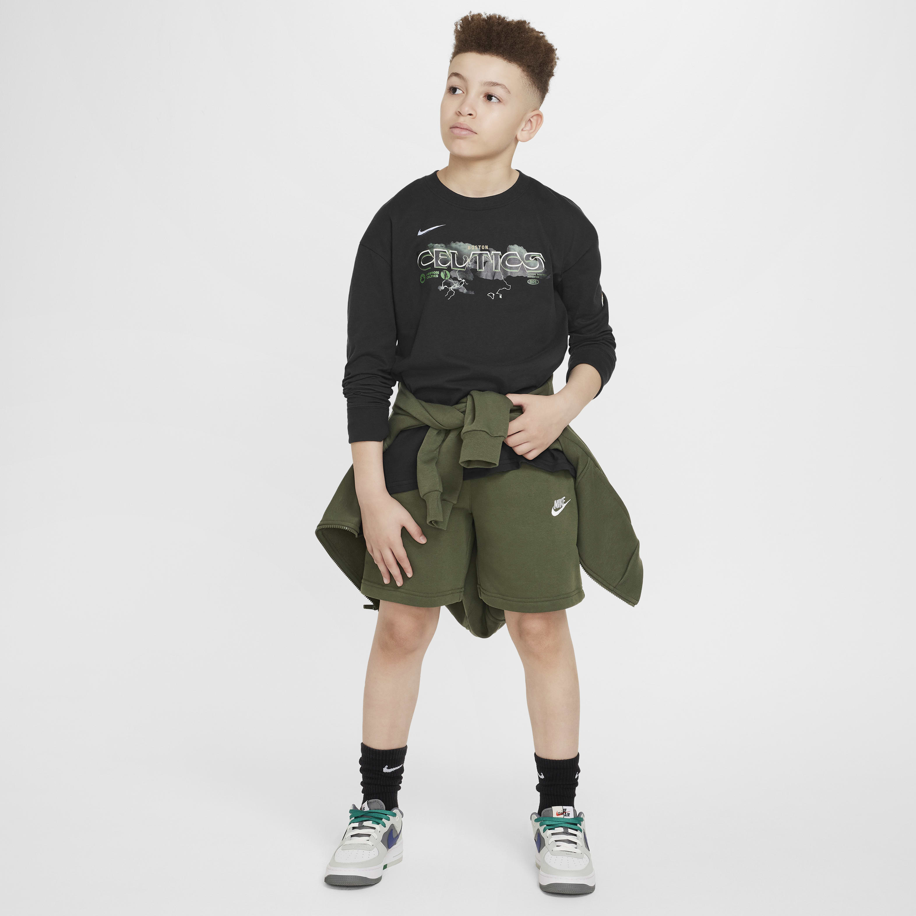 Nike Boston Celtics Essential Older Kids' (Boys') Nike NBA